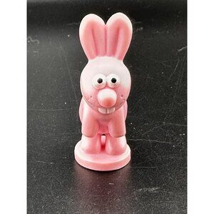 Disney Pixar Toy Story 2 Woody's Roundup‎ RARE Pink Bunny Rabbit 2" Vinyl Figure